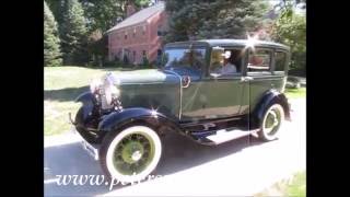 1931 Ford Model A Deluxe Slant Windshield Sedan SOLD! www.petersmotorcars.com