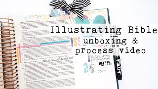 New Illustrating Bible Unboxing & Process Video