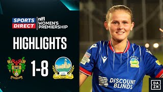 Linfield Women hit 8! | Mid Ulster Ladies 1-8 Linfield Women | #sportsdirectprem