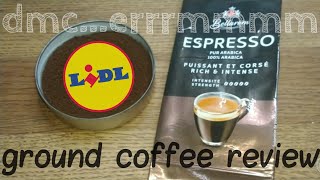 Lidl Bellarom Espresso Ground Coffee Review.