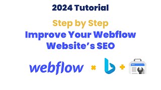 Webflow SEO Google Search Console & Bing Webmaster Tools Setup for Webflow