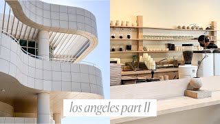 LA Vlog | BTS PTD Concert (Day 3), Getty Museum, Cafes, Shopping