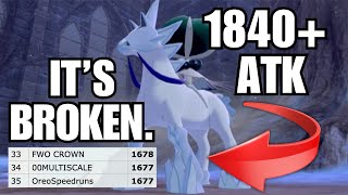 This New Calyrex-Ice Tech Goes UNDEFEATED On Ubers High Ladder... (FT. @DonBoneJones)