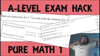 Exam Hack | CIE AS Maths | P1 | Function Question