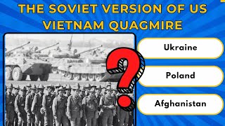 Facts You Should Know: The Cold War Quiz |History Quiz !Test your knowledge of the Cold War