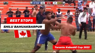 SHILU ne Dhan Dhan Kra ti !! Best Stops | Shilu BahuAkbarPur | Toronto Kabaddi Cup | Canada kabaddi