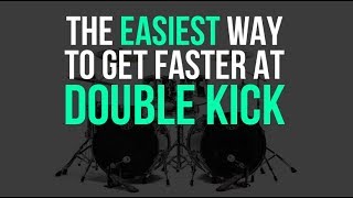 Double Bass Trainer - Drumless Track For Drummers - Beginner - 135 BPM