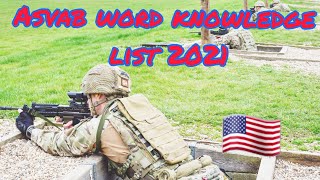 #Picat/ASVAB word knowledge practice test #Army #Navy #quizlet #airforce