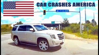 CAR CRASHES IN AMERICA #7 | BAD DRIVERS USA | NORTH AMERICAN DRIVING FAILS