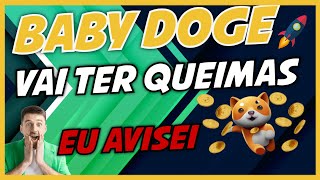 🚨 BABY DOGE COIN, ISSO PODE SER MELHOR QUE AS QUEIMAS DO DIA PRIMEIRO! OU RESTA CHORAR AGORA.