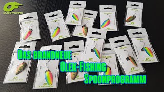 Das brandneue Olek-Fishing Spoonprogramm