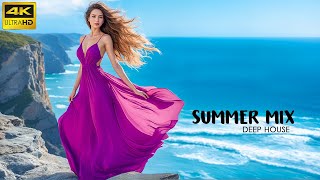 4K Flying Around The World Summer Mix 2024🍓Best Of Tropical Deep House Music Chill Out Mix #DM95