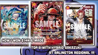 Top 8 ARLINGTON REGIONAL Sakazuki deck profile!