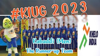 Kabaddi (Men) Runner-up | Khelo India University Games 2023 | Guwahati