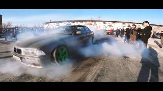 BMW E36 coupe burnout m50b28 stroker