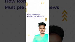 How Rohan Aced Multiple Job Interviews 😲#the10xacademy #fullstackdeveloper #successstory