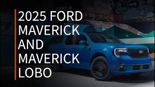 Ford’s 2025 Maverick adds AWD to Hybrid and introduces new lowered Lobo trim | First Look | Driving