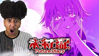 Future Diary Episode 1 REACTION & REVIEW "Sign Up" | Anime Reaction