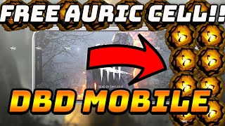 How to get FREE  Auric cell In dead by daylight mobile