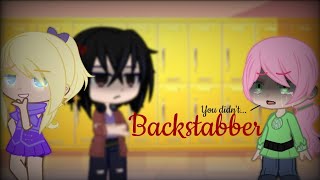 Backstabber {GC} DESC {Half D&A AU} Sakura angst? {Naruto}