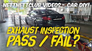 How to Transfer & Inspect Aftermarket Exhaust, and Annual Inspection