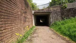 Bikecam Journey along the Monmouthshire & Brecon Canal, and Parts of Llantarnam, Cwmbran