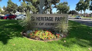 Heritage Park city of Cerritos