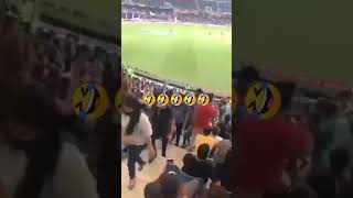 Indian fans Walk away 🤣🤣🤣pakistani making Fun Mokka mokka