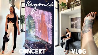 VLOG | BEYONCÉ RENAISSANCE CONCERT IN DETROIT 🎤 Airbnb Tour 🏢 + New Foot Tattoo 🦶🏼