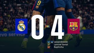 Real Madryt 0:4 FC Barcelona