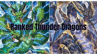 THUNDER DRAGONS ARE OP! Yu-Gi-Oh Master Duel | Ranked Matches