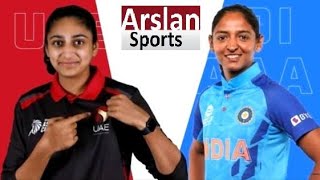 Live India Women vs United Arab Emirates Women, 5th Match, Group A - Live Cricket Score, Commentary