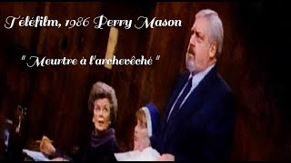 Téléfilm, 1986 Perry Mason " Meurtre à l'archevêché " avec Raymond Burr / William Katt