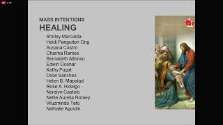 1 October  2023 - ACTS  Healing Mass  -   26TH SUNDAY IN ORDINARY TIME