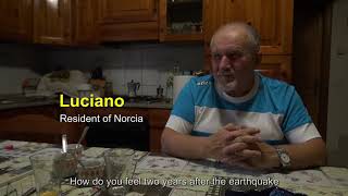 The experience of Luciano - Norcia's 2016 earthquake