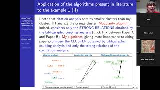 Gloria Gheno, 27 July 2023: Bicluster for bibliographic analysis