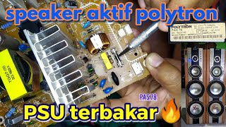 Polytron XBR mati total, fuse sampai gosong | ada masalah apa????