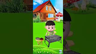 চিকেন কে খেলো | bangla kids funny cartoon #shorts