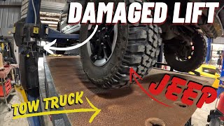 Vehicle STUCK on Collapsed Lift! (For All the NEW People!) Jeep Grand Cherokee