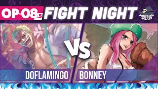 Doflamingo vs Bonney: One Piece Card Game : OP08.5 Match