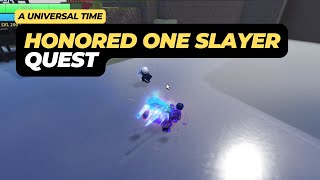 How to Do The Honored One Slayer Quest in Roblox A Universal Time