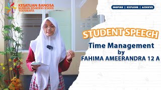 Time Management Tips by Fahima Ameerandra Ridho 12 A