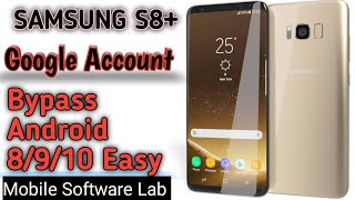 Samsung S8 plus (G955F) Google Account Bypass New method || S8+ Frp Bypass