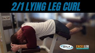 2 Legs Up, 1 Leg Down Lying Leg Curl | Accentuated Eccentric