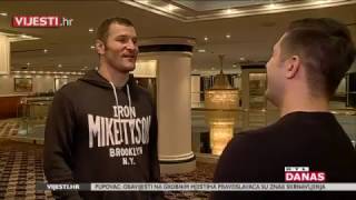 Stipe Miocic for Croatian media about his next opponent, Croatia, Mirko 'Cro Cop' and his wife