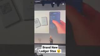 Ledger Stax for #Bitcoin #ethereum #crypto #ledger #ledgerstax #shorts