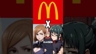 McDonald’s X JJK? #anime #jjk #jujutsukaisen #shorts