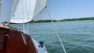 Pearson Ensign Sailing at Smithville Lake