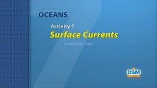 Oceans - Activity 7: Surface Currents