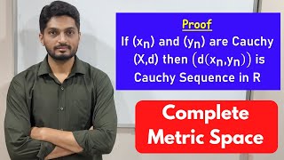 Result of Two Cauchy Sequences | L30 | TYBSc Maths | Completeness @ranjankhatu